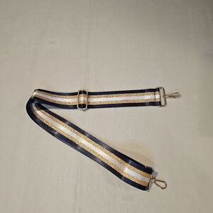 Stylish Blue, White and Gold Adjustable‎ Strap